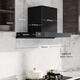 OPPEIN range hood European-style top-suction range hood nationally subsidized range hood set variable frequency motor household 25 air volume large suction flat-mounted range hood first-class energy efficiency two-piece set with 70% high-efficiency stove-JJX61