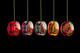 Qili Bunte Geisterhand 2a Jo-Yo Kinder leuchtend Live Sleeping Yo-Yo Anfänger obere Basis-Rotary-Yoyo-Ballspielzeug D1 transparentes Glitzerpulver Neu