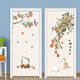 Yonghuan Nouveau chinois chinois ruiyi porte autocollant entier b & b mural mural autocollant de salle de bain verre auto-abri