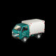 
Simulated micro-card Wuling Liuzhou truck drift remote control car container truck van transport truck children's toys Green military caravan truck high-end four-electric power for about 120 minutes