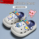 Lingkaqi Summer Anti-slip Hole Chaussures Migne Cartoon Boy Boy White 26 Taille 170 Tailles / Longueur intérieure 17cm Environ 26-27 Tailles