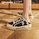 FILA FUSION斐乐官方潮牌帆布鞋女WALLRIDE DX女子潮流运动休闲鞋