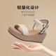 ZHR-Sandalen für Frauen im Sommer, dick-selige Sandalen für Frauen, klassische One-Strip-Strand-Strand-Frauenschuhe M653m 37