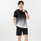 Victoria Traveler Sports Set Men and Women Summer Short Sleeve Shorts Ice Silk Quick Dry T-shirt Training Fitness Running Basketball Badminton Suit