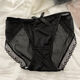 Internet Celebrity Sweet New Linde Girl Mid-Wists Antibacterial Charrotch Rear Cabellada de encaje sexy japoneses Respirables Ligeros Purple * 6199 * 1 XL (170) (120-140Jin [Jin es igual a 0.5 kg])