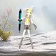Cool Vine Virtual Sänger Hatsune Miku Mikuto Gemini Akzent Teto peripherer abstrakter Puppenmaus trocken bewegliche Ornamente Spannung 15 cm