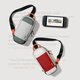 TomtocSwitch2 storage bag crossbody bag handheld NS cassette storage accessories commuter shoulder bag game peripheral controller gift G49 dark and light gray