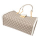 
Gucci [618] Padlock series GG women's shoulder bag women's bag beige/ebony white edge 479197KHNKG9761