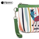 
Lesportsac 2025 new style teasing duck series cute monkey storage small coin wallet handbag colorful donkey