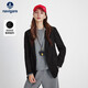 Navikel Italian dinghy women's commuter casual suit simple and neat suit jacket 2331804506 black M