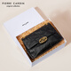 Pier Cardin's hand-grabbing patterned head-layer cowhide bag one-shoulder crossbody bag women's 2025 women's bag Teacher's Day gift