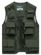 JP Spring-, Sommer- und Herbst-Dünn-Herrenweste Multi-Techet-Schnellrockentwicklung Bergsteigerfotografie Jacke 9898 9898 Military Green 4xl (geeignet für 185jin [Jin ist gleich 0,5 kg] -200jin [Jin gleich 0,5 kg]) uni-size