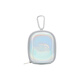 Das North Face Front -Logo bedruckte Nylon Schoolbag Rucksack Rucksack Männer und Frauen gleiche Stil Paare grau lila grauer Lilac