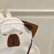Sac de dessin animé sac école sac à dos kapibala nouveau sac de style sac de voyage sac à dos à la mode léger sur JS-9557 # blanc