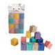 
Shantoulin Village baby soft glue building blocks early education toys grinding teeth can be bitten and boiled silicone large-grain building blocks to comfort others 1049 soft glue 6 color box pack