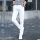 
Heyu three-proof jeans men's spring waterproof trend elastic slim feet versatile casual white long trousers black and gray 1048 YN [high elasticity] 28 sizes - recommended (weight 95-105Jin [Jin equals 0.5 kg])