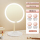 Cosmetic mirror with light led desktop beauty mirror dormitory three-color smart supplementary light mirror student portable charging free girl pink smart three-color cosmetic mirror