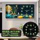 Salon mural de luxe léger haut de gamme 2025 Nouvelles montres de calendrier perpétuel créatives haut de gamme sans poinçonner le modèle amélioré simple B3271 [Caléalaire d'éclair
