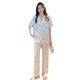 
Peach Lace Pajamas for women summer ice silky silky internet celebrity short-sleeved trousers sweet home suit set YFY9905# [Short-sleeved trousers] M [Suggested 80-100Jin [Jin equals 0.5 kg]]