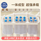 月亮故事（LUNASTORY）【新品】婴儿床挂收纳袋床边尿布尿不湿挂袋床围栏收纳筐挂篮 多功能围栏挂篮--奶酪白色