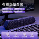 索爱（soaiy）A15长条电脑音响家用多媒体桌面游戏有线小音箱低音炮 炫酷黑 有线版