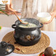 
SUPOR casserole (SUPOR) casserole house gas pot soup pot ceramic pot small casserole high temperature resistant Chinese medicine soup pot pot clay pot pot pot pot pot pot double color flower 3-5 people burned and replaced 3892ml