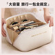 Bolsa de maquillaje de Haofanjie Viajes portátiles Small Storage Bag Outing Women's 2025 Nuevo cosmético de alta precisión Cosméticos Milk Alcicot blanco