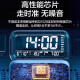 
Xiaomi Youpin Electronic Alarm Clock Bedside Luminous Multifunctional Student Special Digital Alarm Clock Smart Dormitory Electronic Clock 1047 Blue Voice Broadcast Temperature Display Battery Model