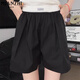 
Cotton-made ice silk thin milk fu wide-leg casual shorts for women in summer 2025 new small loose five-point sports pants 525 blue [high quality 19.5] L 80-105Jin [Jin equals 0.5 kg]