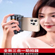 Xiaomi buyi 2025 Neues Handheld Stabilisator Drei-in-eins-Selfie-Stick Mobilfunkfoto Video Bluetooth Selfie Handle Assist Shot-Black Super Mini Selfie Stick + Bluetooth Fernbedienung