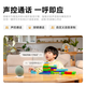 Haiqiu Huawei 8 millones de cámara Home Monitor 360 grados sin esquinas muertas y visión nocturna Respuesta de llamadas de voz panorámica al cuidado de bebés interiores [Versión 4K] llamado inteligente con voz controlada <nuanyun xing> incorporado 64G [cifrado de privacidad]