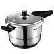 SUPOR 6629 Menschen gelobt Galaxy Star Schnellkochtopf 304 Edelstahl -Schnellkochtopf Gasinduktionskocher YW3JA1 // Dampfständer 20 cm