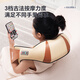 AUX cervical spine massager AU-967 shoulder and neck massage shawl neck shoulder and back massage waist kneading massager double S curve plug-in model birthday and festival gifts for men and women
