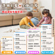 Kuaiyitong AI early education tablet educational children's learning machine preschool kindergarten Chinese mathematics English early education machine young-to-school connection point reading machine primary school curriculum synchronization anti-fall eye protection version orange with protective cover/tempered film 1-12 years old early education + all primary school age groups + APP download/64GB