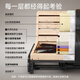 Pinyuejun and sofa Lawrence electric multi-function sofa Italian-style living room direct cowhide intelligent voice telescopic sofa bed 2.15-meter double electric position newly upgraded space sitting feeling Half-leather wireless version Contact surface leather + wireless remote control