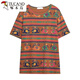 Camiseta de algodón puro de algodón puro de algodón puro de algodón puro de algodón de algodón puro para mujeres para mujeres