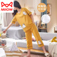 Catman (Miiow) Pyjamas de soie de glace pour femmes en été avec des tampons poitrine intégrés de coton pur à manches courtes pour femmes intégrées pantalon de maison mignon coréen avec des tampons poitrine 679 babi ou un pantalon recadré à manches courtes m 75-95jin [Jin est égal à 0,5 kg]