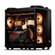 ASUS TUF family bucket 9800X3D/RTX5080 host RTX5090D/GT502 desktop thousand-frame e-sports live broadcast design rendering DIY assembly computer complete machine assembly machine with three 9800X3D+RTX5080 TUF