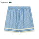 鳄鱼（LACOSTE）法国鳄鱼男装25夏季时尚舒适几何印花短裤|GH9928 GIL/蓝色几何印花 M 4