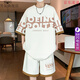 
MDNG teenager student sports men's shorts suit men's fashion cool and handsome summer outfit set 9926 beige M about 90-110Jin [Jin equals 0.5 kg] can be worn