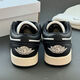 耐克（NIKE）AJ1女鞋夏季新款运动鞋AIR JORDAN 1 低帮板鞋休闲鞋缓震跑步鞋 FB9893-101黑白 38.5