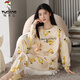 Tucano; Pyjamas de pics de bois pour femmes au printemps et à l'automne coton pur panton pantalon à manches longues coréenes de grande taille décontractées pour les étudiants automne d'été et vêtements d'hiver Gris foncé gxt9923 Couleur de l'image l des femmes (suggérée 95-115jin [Jin est égal à 0,5 kg])))