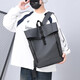 Neue Modetrendy große Kapazität wasserdichtes Rucksack Rucksack Einfacher Freizeitcomputerbeutel Student Reisetasche Rucksack Schwarz Schwarz