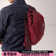 始祖鸟（ARC'TERYX）品牌标识拉链开合书包背包双肩包男女情侣款波尔多红时尚潮流百搭 波尔多红