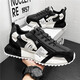 
Lunga men's shoes 2025 summer new breathable versatile sports casual shoes for men's fashionable white shoes thick-soled dad shoes RF-C681 green 41