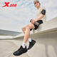 Xtep Qingyue FW men's running shoes sports shoes winter new mesh breathable lightweight shock-absorbing men's casual running shoes black