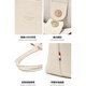 Guski Französische Luxusmarke One-Shoulder 2025 Neue Top-Layer Cowide Ladies Tote Bag Valentinstags Geburtstagsgeschenk für Frauen im Off-Weiß [Cream] Senden Sie Ihre Freundin zu Ihrer Frau zu Ihrer Mutter