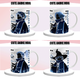 Rencontre de la lumière Celebonne Figure Keeler Wizard Garlande initiale Haute queue de cheval Coupe en céramique Coupe bidimensionnelle dessin animé Anime Anime Gift périphérique DU3871 God of Love - Hand Ceramic [Mug] + cuillère + Course + Coaster