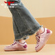 Chaussures de femmes de la famille de taureaux Nouvelles chaussures de tableau d'été chaussures de sport décontractées chaussures d'entraînement allemands légers légers solennels polyvalents à la mode douce Chaussures pour femmes rose [gn125201012] 38 (taille sportive)