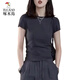 Specht-Sommer-Outfit mit einem kompletten Satz kleiner Menschen-Outfit-Sommerzüge Frauenkleidung 2025 Neues lässiges und modisches zweiteiliges Set, Brown Hosen L (Empfohlen 100 Jin [Jin ist gleich 0,5 kg] -115 Jin [Jin gleich 0,5 kg]))